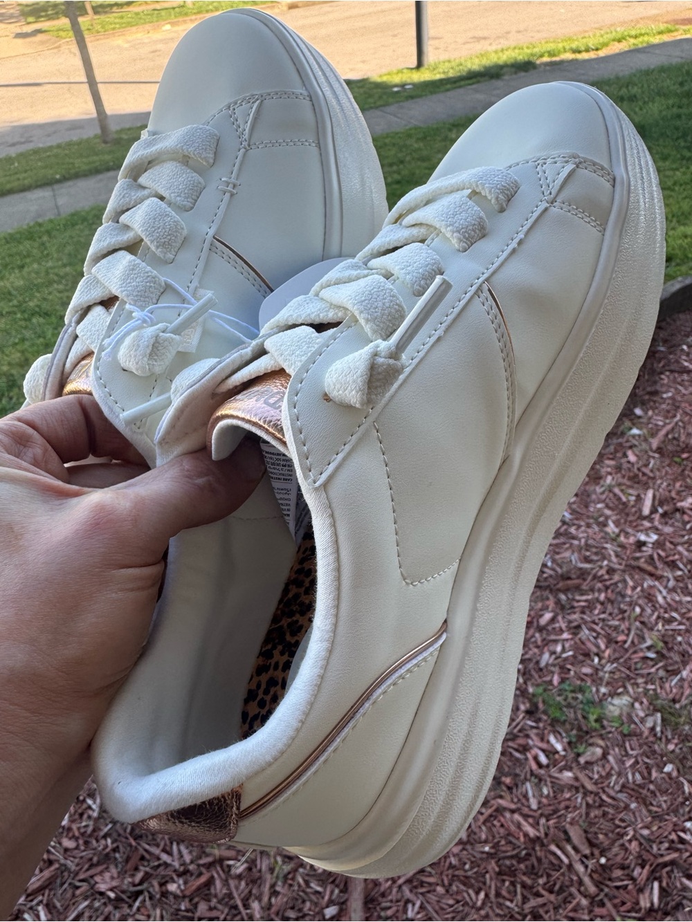 NWT SZ: 8 Hey Dude Karina DBL Duo Classic Egret - Picture 4 of 5